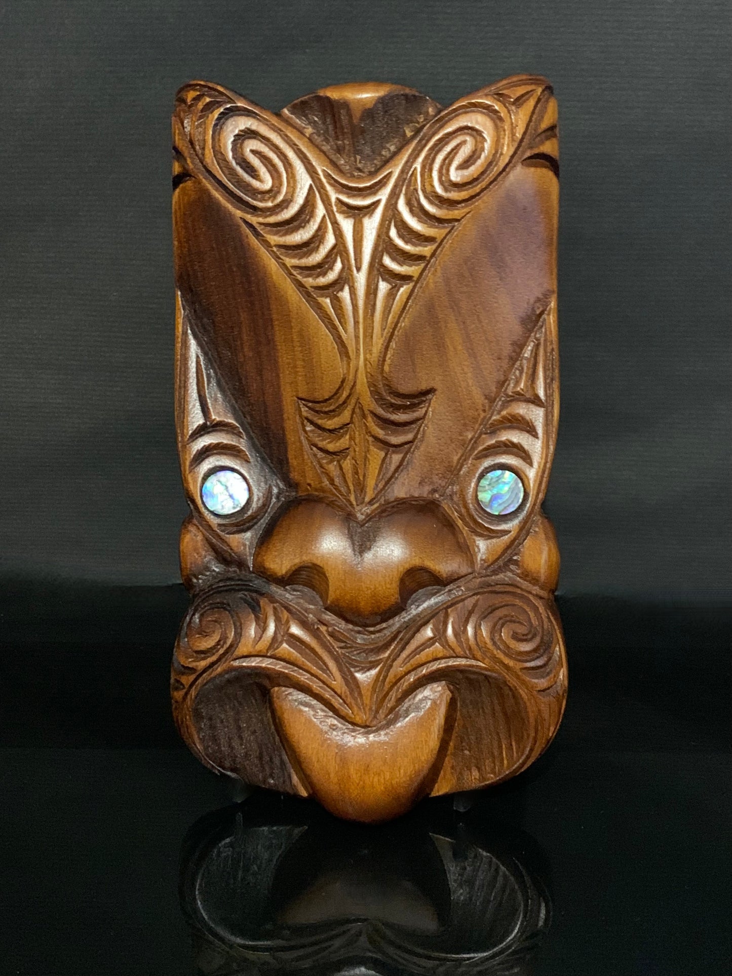 Carved Mask - 25cm  by Wood Masters