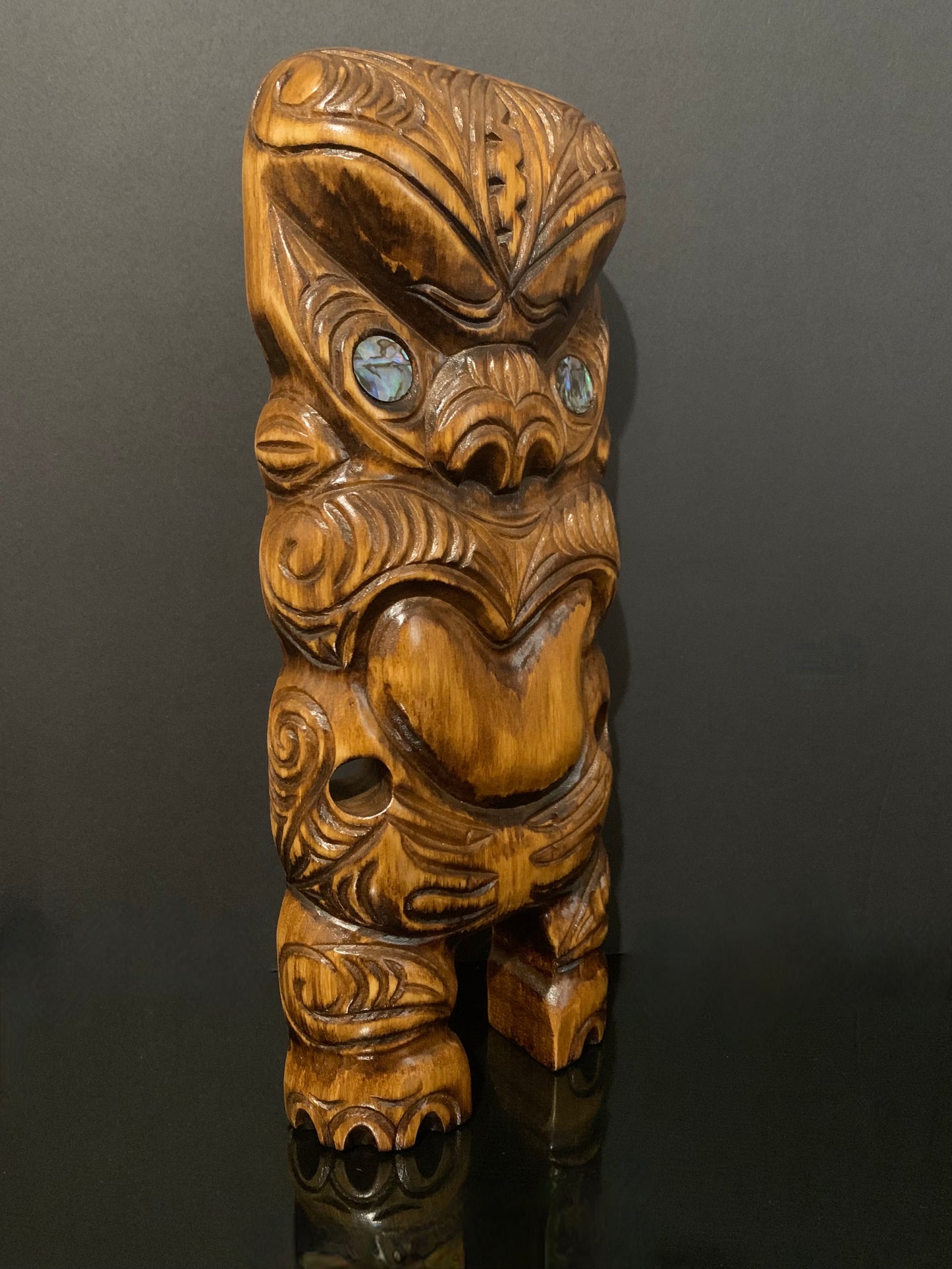 Hand Carved Tekoteko 34cm by Wood Masters