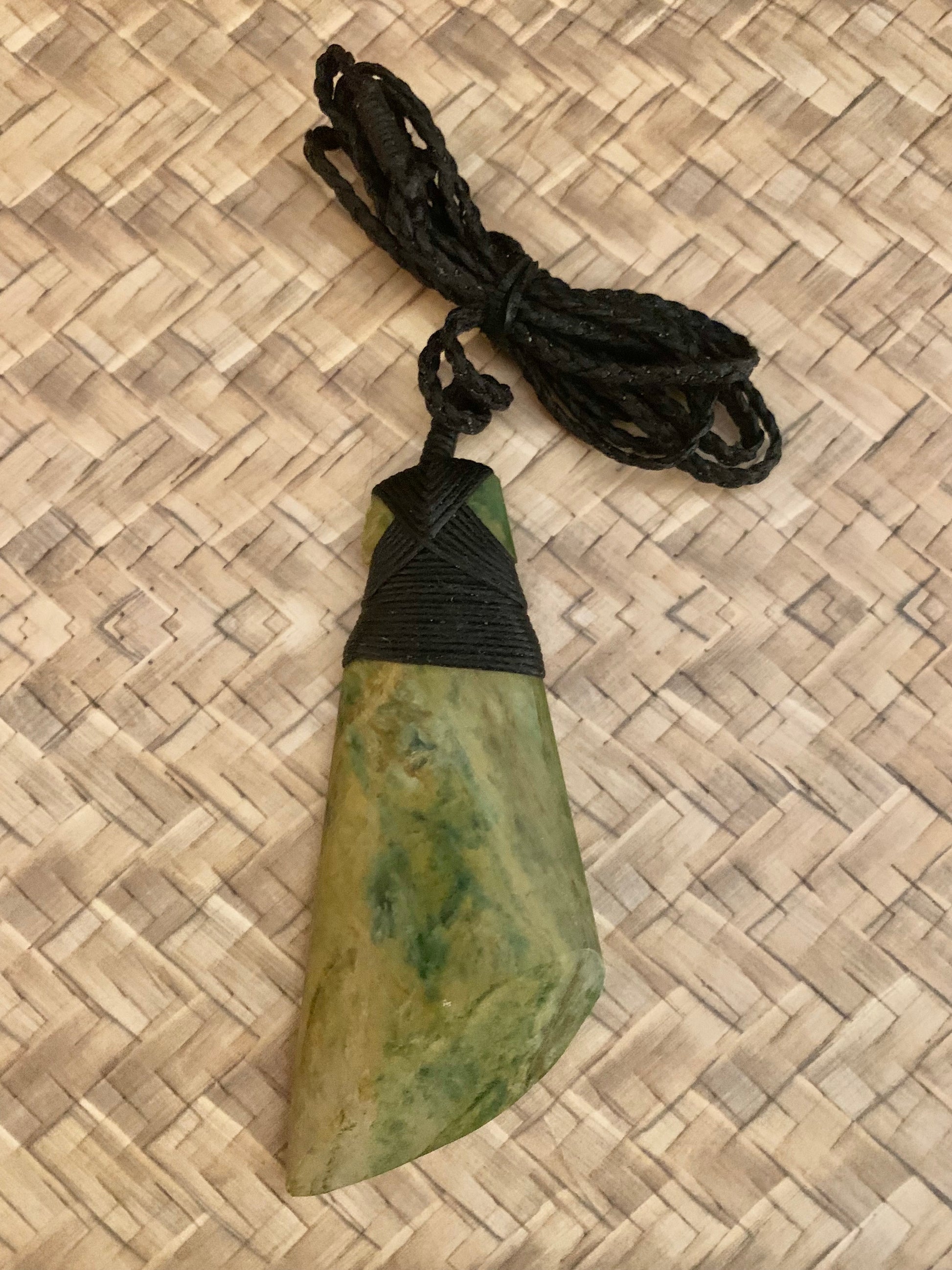 Maori Pounamu hei toki pendant from New Zealand available to purchase