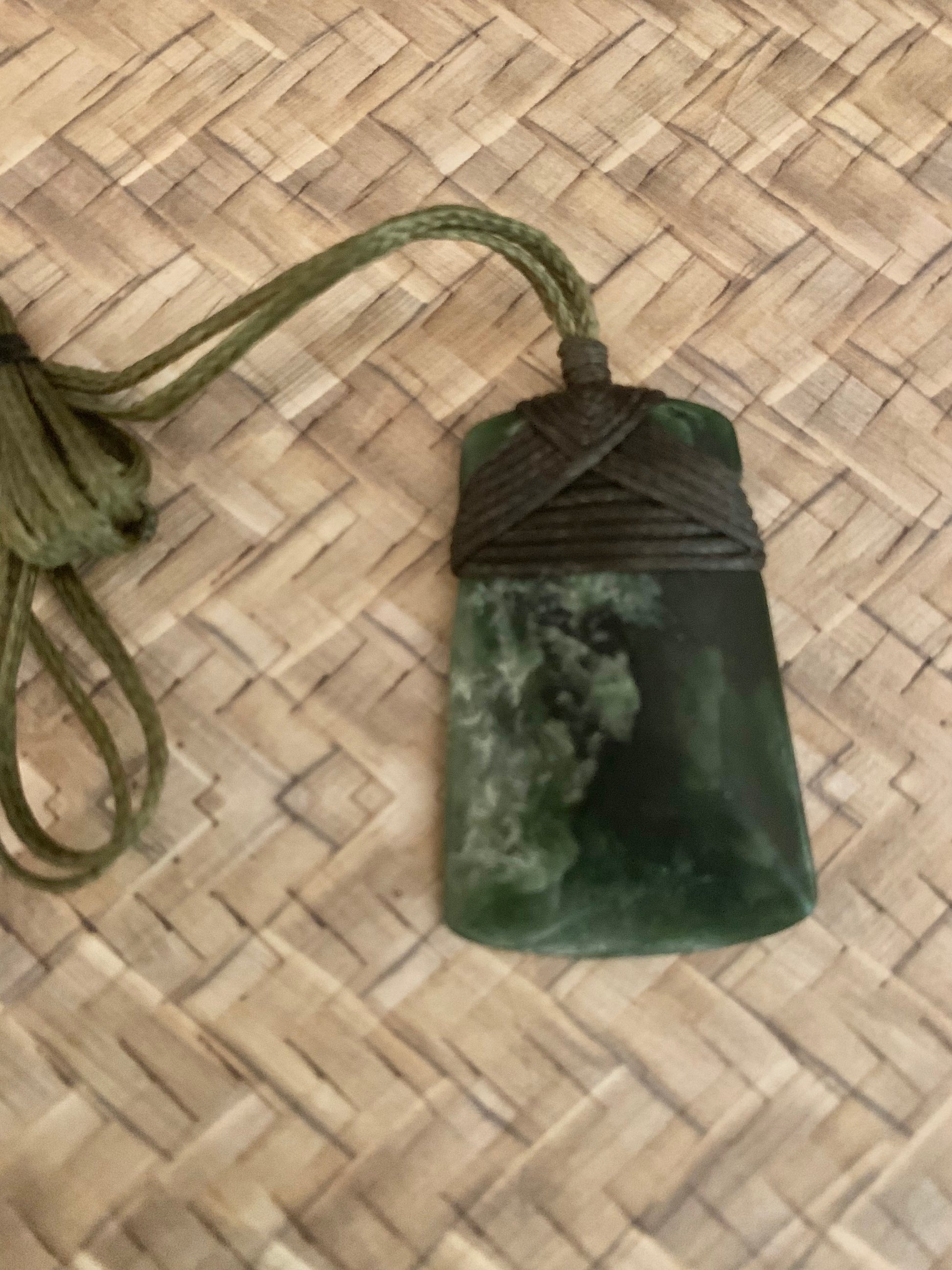 Maori Pounamu hei toki pendant from New Zealand available to purchase