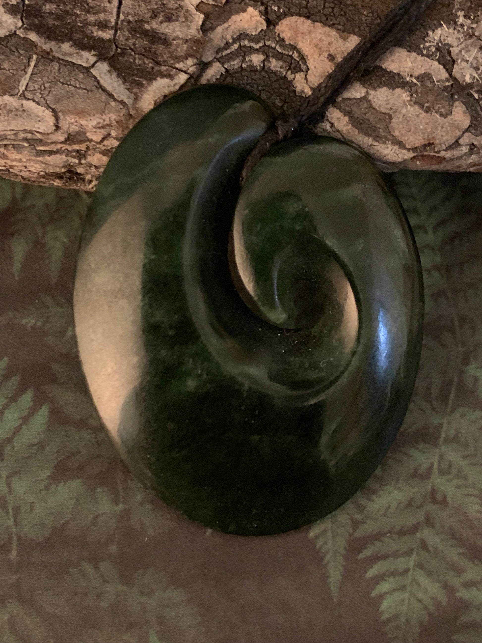 contemporary greenstone hei matau made in new zealand available for purchase from Silver Fern Gallery