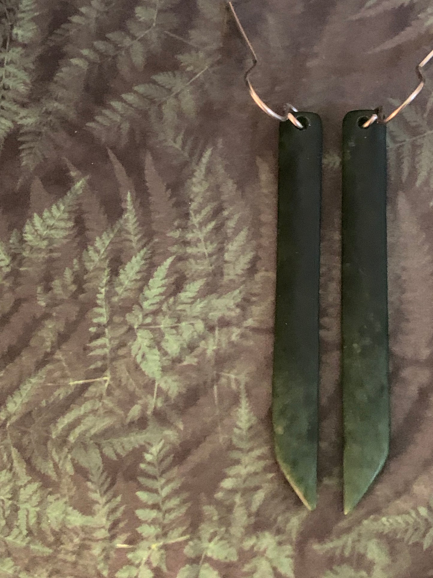 Pounamu Earrings