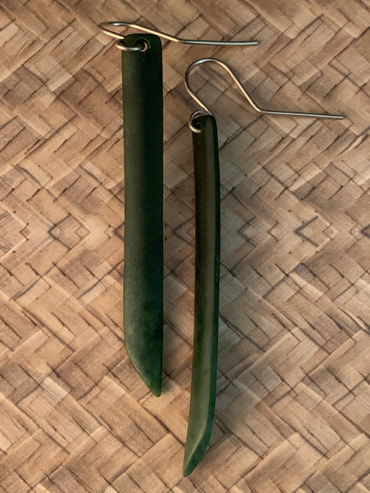 Pounamu Earrings