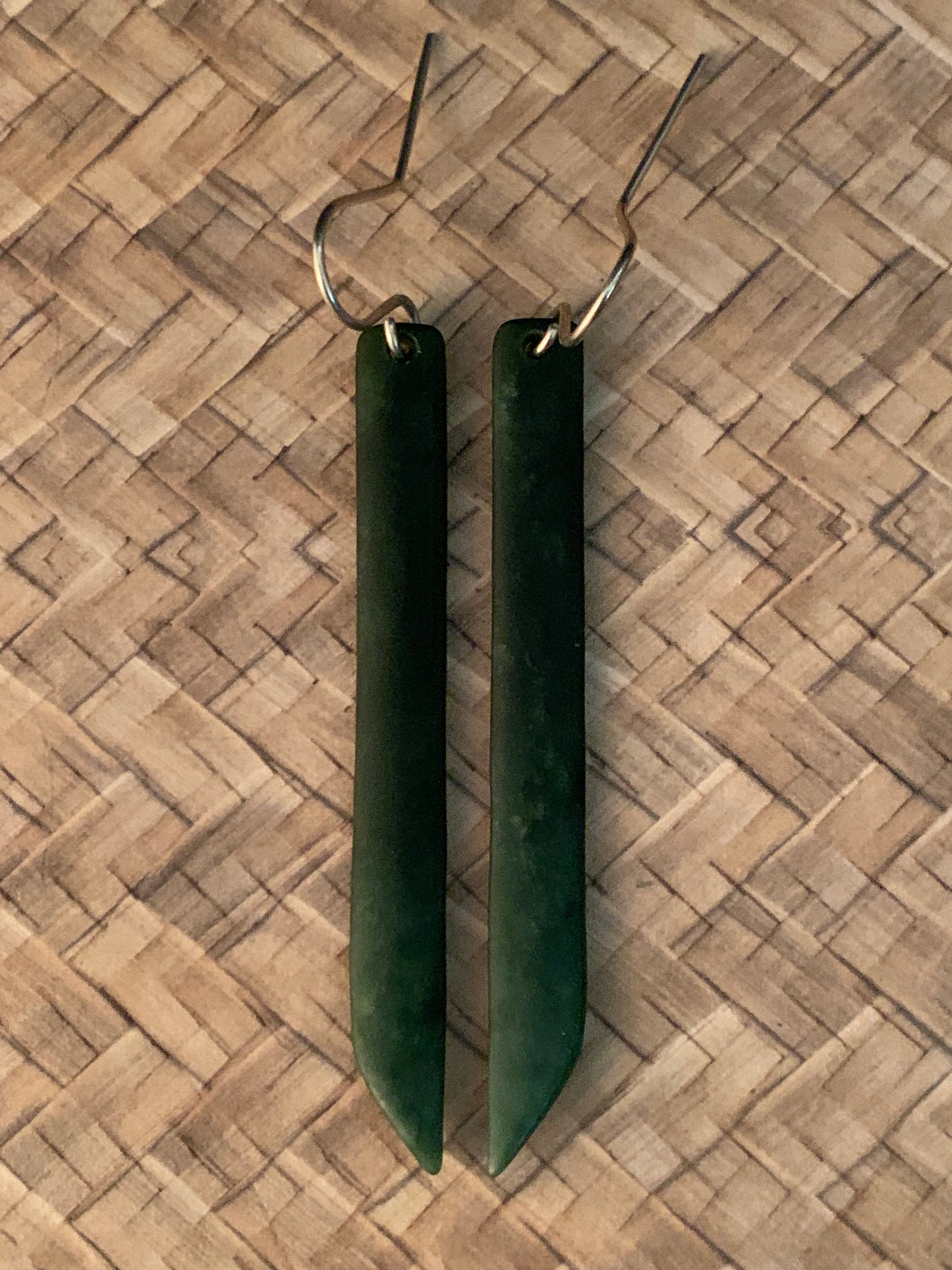 Pounamu Earrings