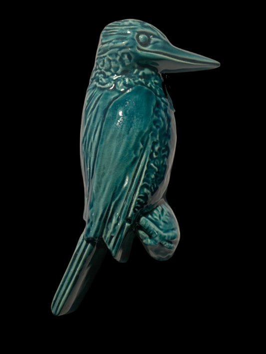 Ceramic Kotare (Kingfisher) by Bob Steiner