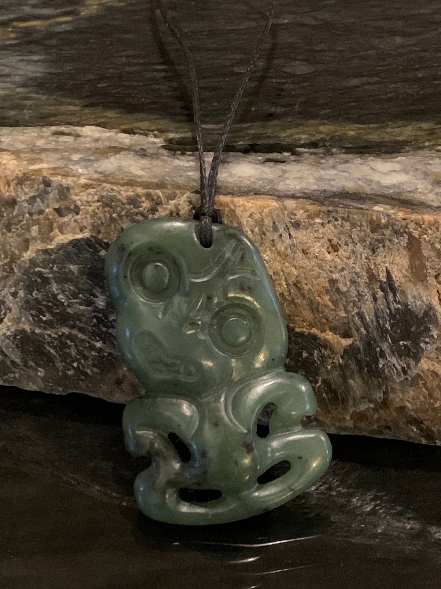 Pounamu Hei Tiki 45mm