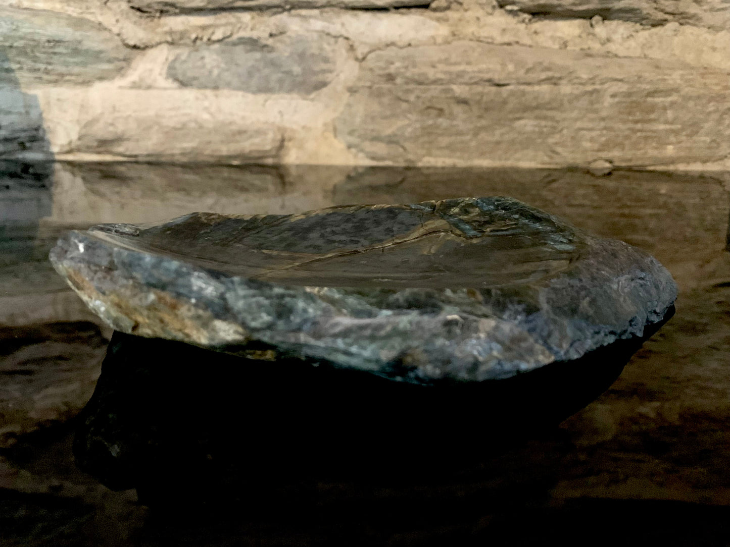 Pounamu Ipu Kohatu (bowl) by Alex Sands