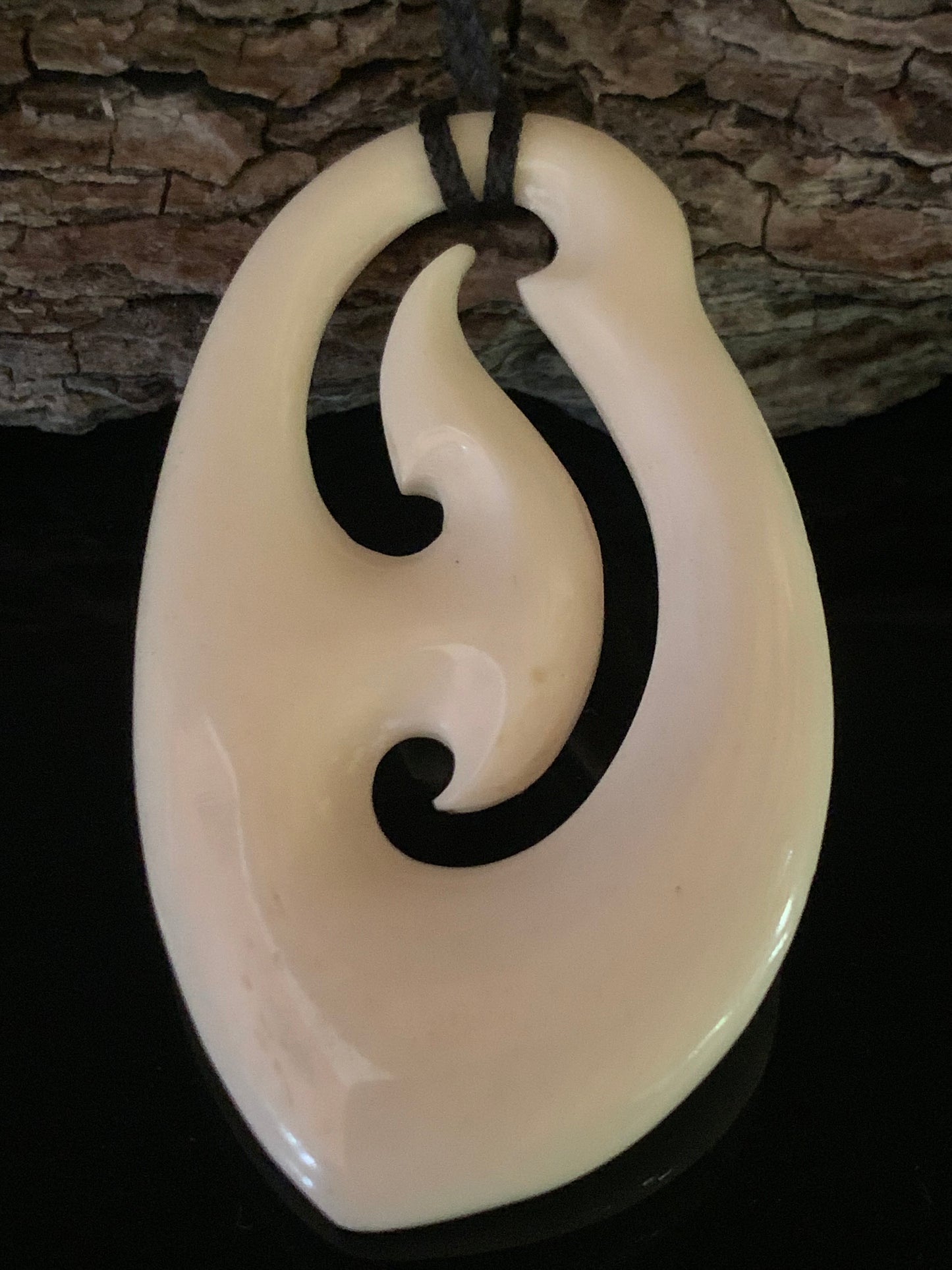 Bone Pendant - by Norman Clark No104